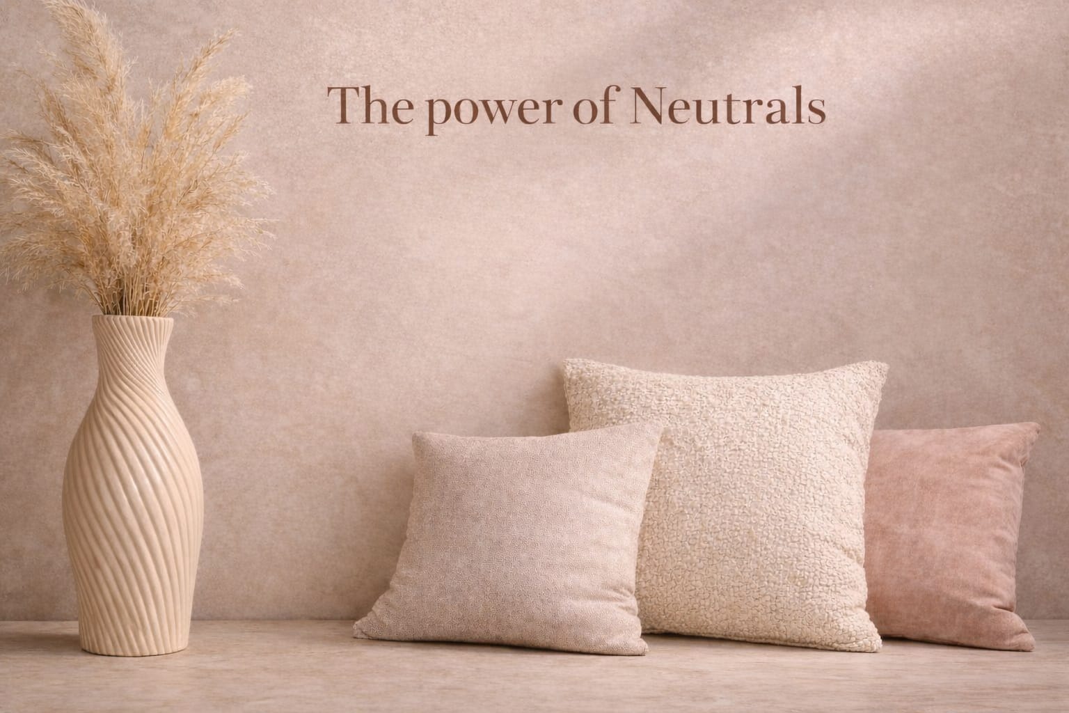 The Power of Neutrals 🤍