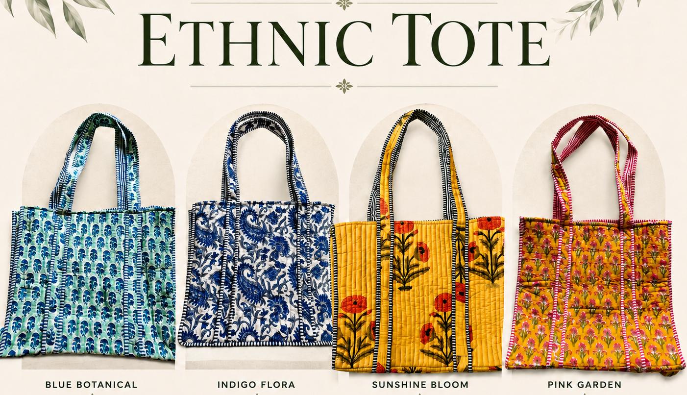 Ethnic Tote Bags: Where Culture Meets Everyday Style