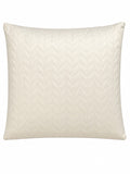 Quilted Chevron Velvet Cushion