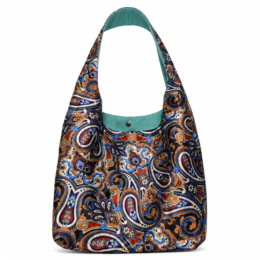 Women's Handbags- Satin Paisley