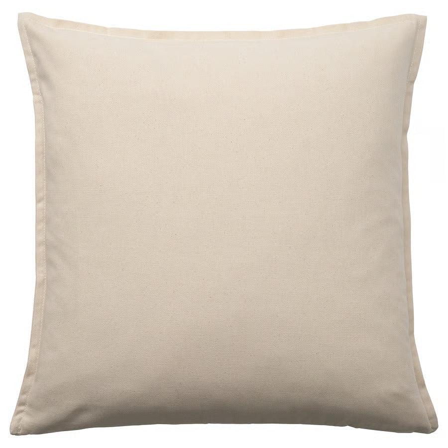 Beige Cotton Cushion 50x50 cm
