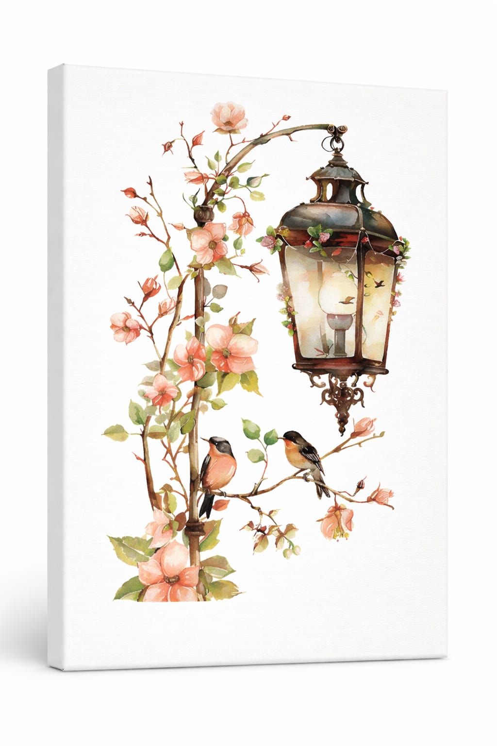 Whispering Petal - Lantern Wall Sticker - 30 x 20cm