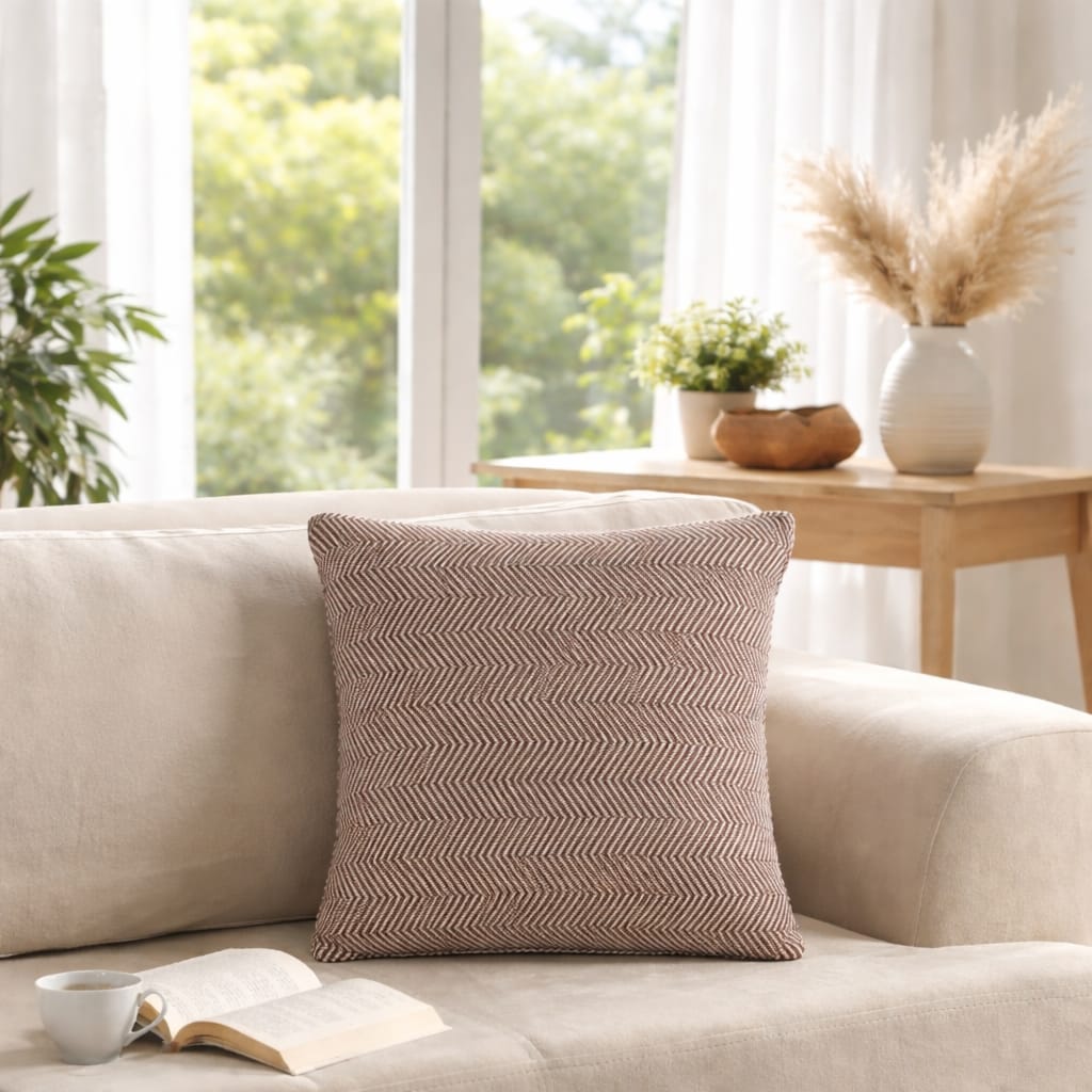 Herringbone Cotton Cushion