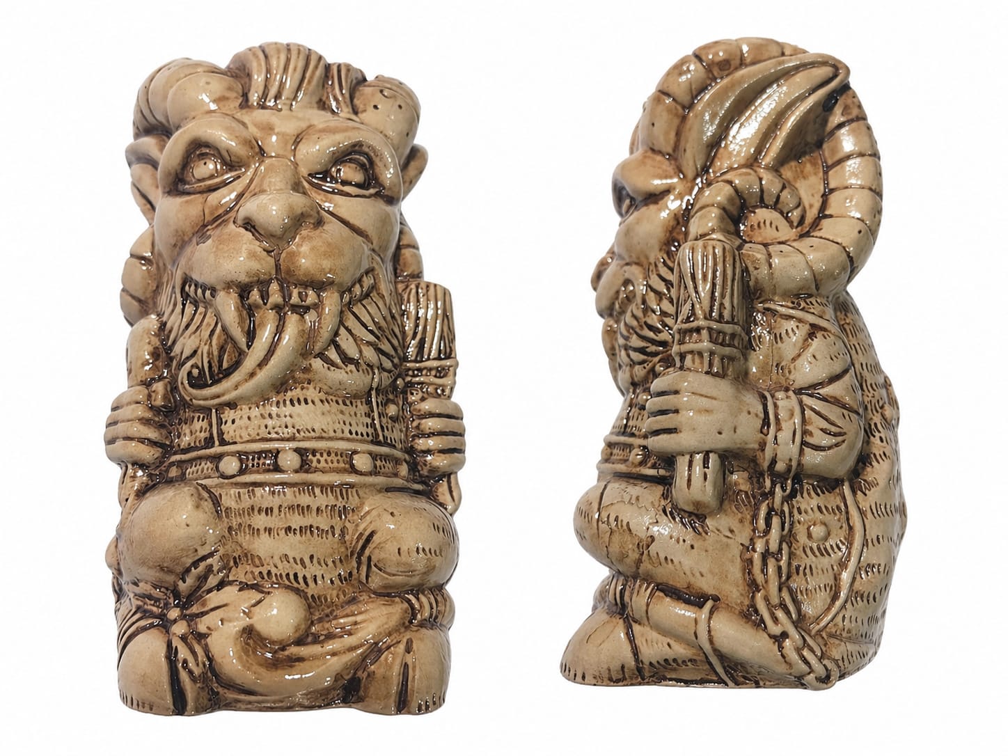 Handcrafted Tribal Ceramic Figurine