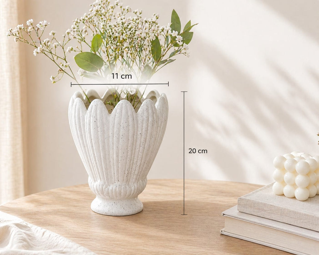 Decorative Ceramic Flower Vase – 20 cm