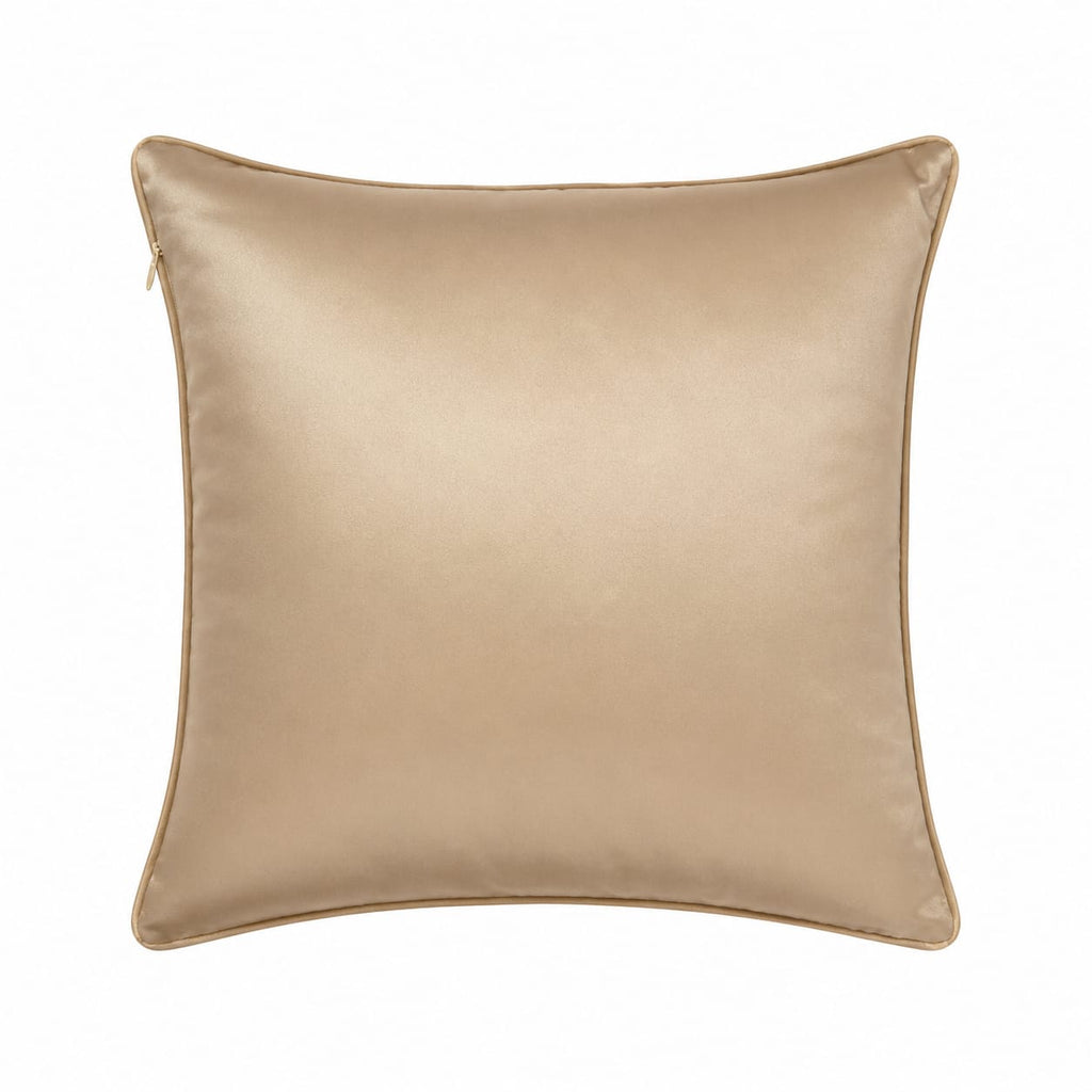 Safari Woven Pattern Cushion – Beige & Ivory | 45x45 cm