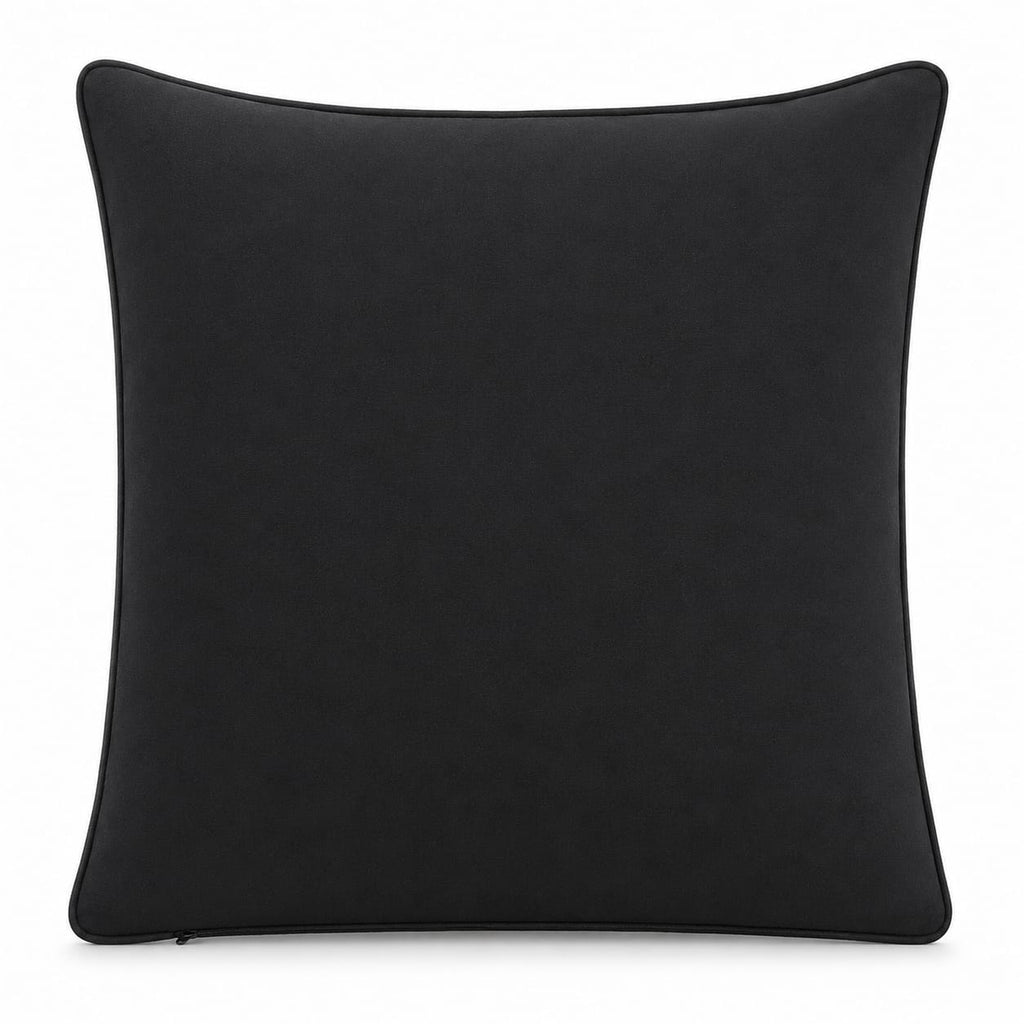 Safari Woven Pattern Cushion – Black & White | 45 x 45 cm