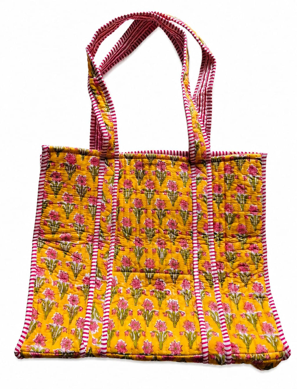 Handmade Reversible Cotton Tote Bag
