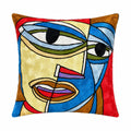 Handmade Silk Embroidery Cushion- Pattern 1