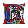 Handmade Silk Embroidery Cushion- Pattern 2