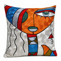 Handmade Silk Embroidery Cushion- Pattern 7