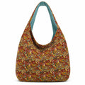 Women's Handbags- Multi-Colour Paisley