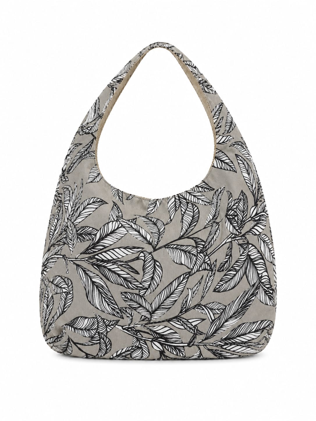 Women's Handbags - Grey Botanical- MYB+