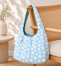 Women's Handbags-  Floral Blue