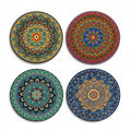 Graphics Mandala Coasters, Sets of 4 - ST1