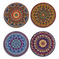 Graphics Mandala Coasters, Sets of 4 - ST2