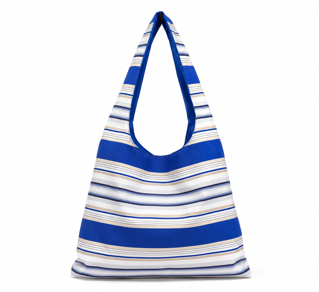 Women's Handbags - Blue Stripes- MYB+